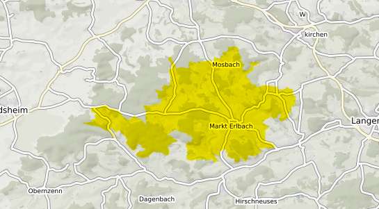 Immobilienpreisekarte Markt Erlbach